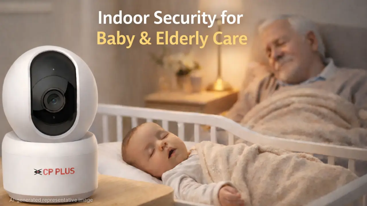 Read more about the article CP PLUS Ezykam CP-E35Q 3MP WiFi CCTV Camera Review for Baby Monitoring
