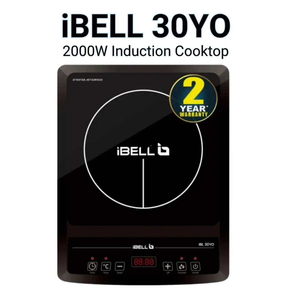 best induction cooktop india ibell 30yo 2000w portable induction cooktop