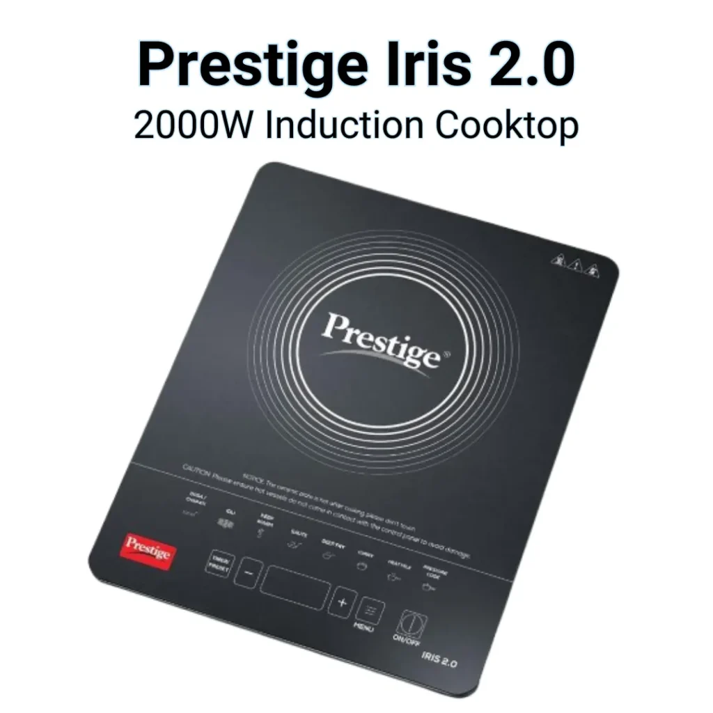 best induction cooktop india prestige iris 2.0 2000w induction cooktop with voltage protection